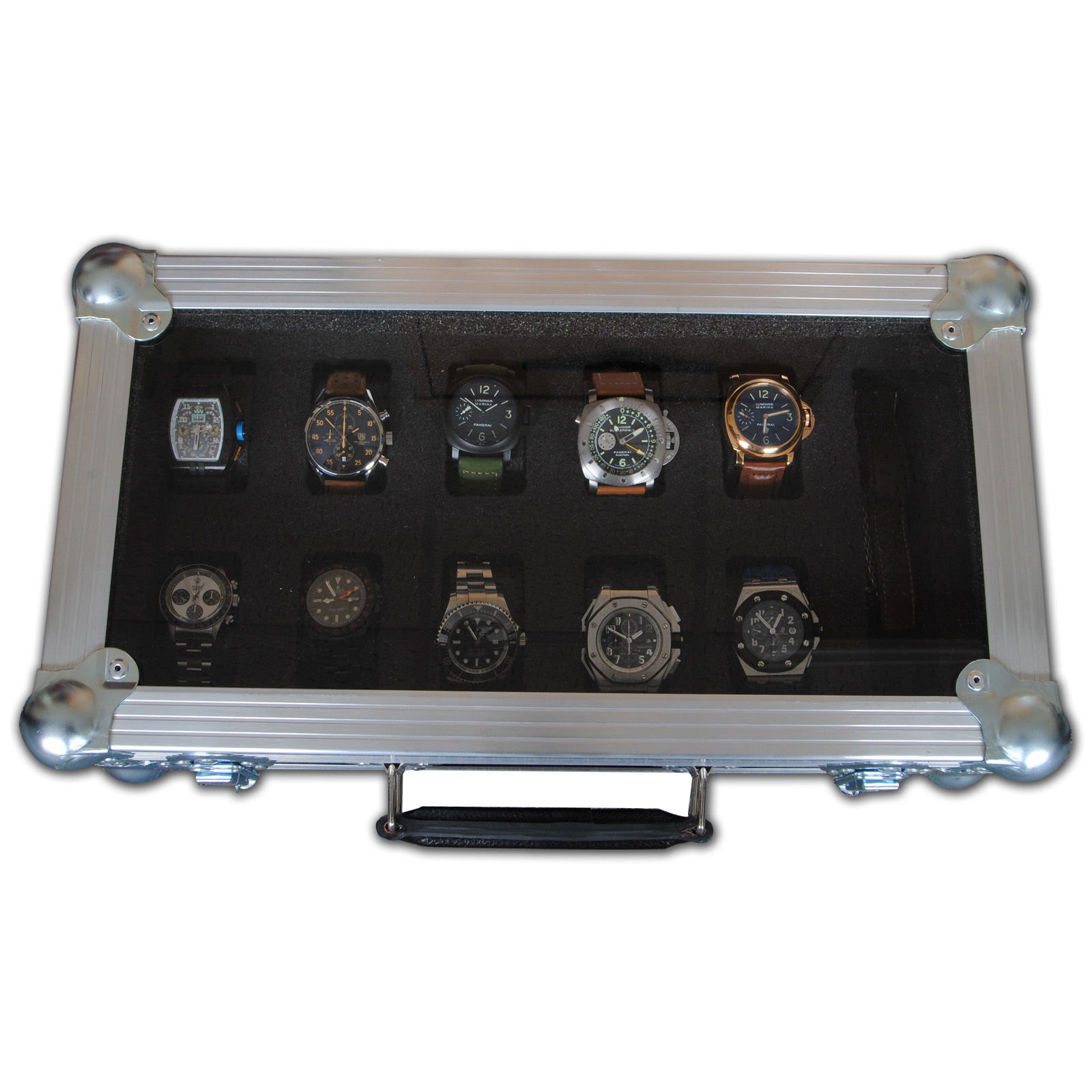 10 Way Watch Display Case Flight Case